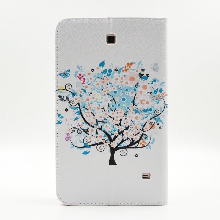 Tab 4 7.0 Case, Firefish Damage Resistance Case Premium PU Leather Wallet Card Slots Kickstand Feature Case for... N392