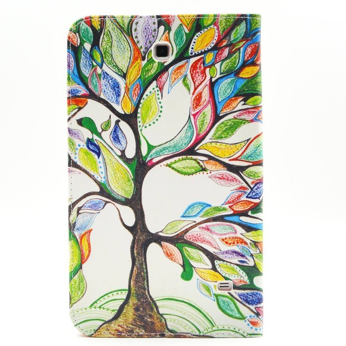 Tab 4 7.0 Case, Firefish Damage Resistance Case Premium PU Leather Wallet Card Slots Kickstand Feature Case for... N393