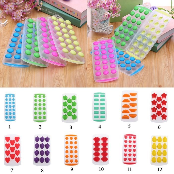 Fruit Banana Shape Ice Mould Ball Cube Tray Freeze Bar Jelly Pudding Chocolate Mold Maker Tool N2