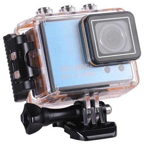 Blue Action Sports Outdoor Waterproof Digital Cam Camera Camcorder Full HD 1080P Wifi With Remote Control N2