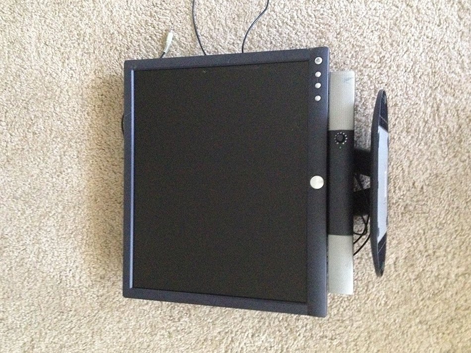 DELL E193FP 19" Black Flat Panel Color LCD Monitor N2