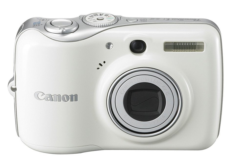 Canon Powershot E1 10MP Digital Camera with 4x Optical Image Stabilized Zoom (White) N11