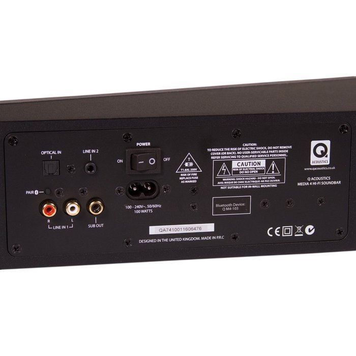 Q Acoustics Superbass Soundbar Package N5