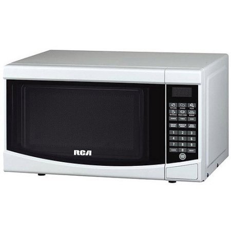 RCA 0.7-cu ft Microwave /Model:RMW733-BLACK /Color: White