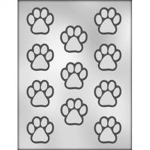 3 Pack Paw Prints Mold