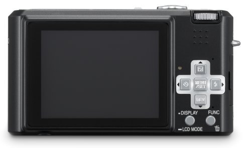 Panasonic Lumix FX100K 12.2MP Digital Camera with 3.6x Wide Angle MEGA Optical Image Stabilized Zoom (Black) N2