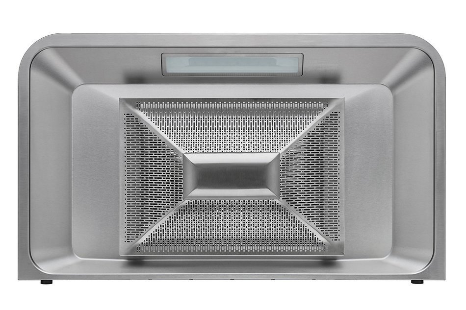 CYBER Arc Edges 36" Wall Mount Range Hood Seamless Stainless Steel Touch Panel N2