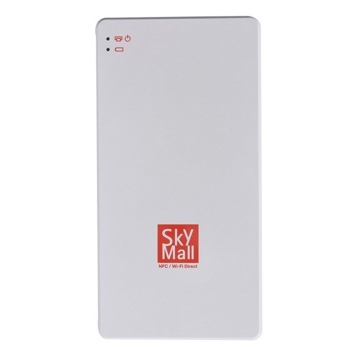 SkyMall Mobile Wi-Fi & NFC Photo Printer with Dye Sublimation Printing Technology & Photo Preservation Overcoat... N5