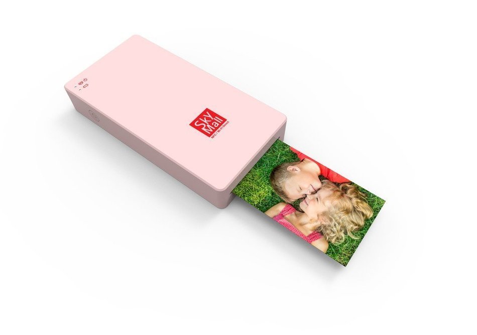 Skymall mobile wi fi nfc photo printer with dye sublimation printing