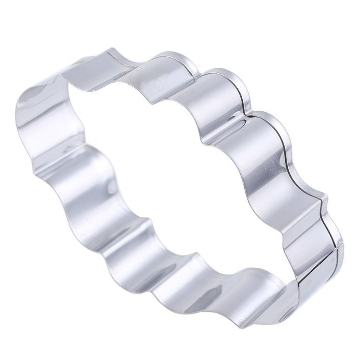 GuangSam New Brand 1pc Plaque Frame Cookies Biscuit Mold Fondant Cake Chocolate Decorating Cutter Mould (Rectangle) N7