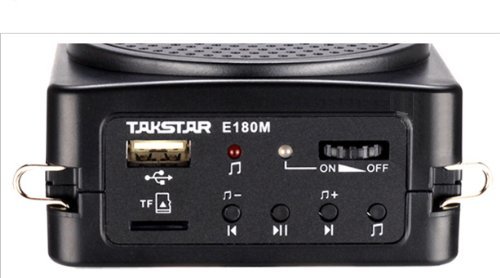 Red Voice Amplifier Takstar E180M 12W 20 hours of continuous use N4
