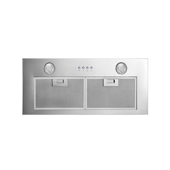 Ancona Inserta Plus Built-In Range Hood, 36-Inch, Stainless Steel N8