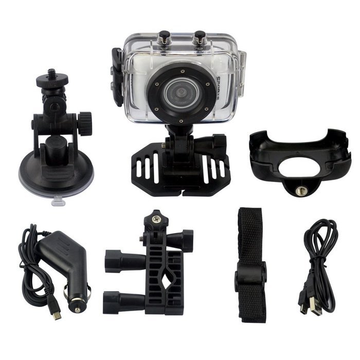 Ckeyin &reg;High-Definition 720P Action Camcorder Waterproof Camera Outdoor Sports Camera 2.0&rsquo;&rsquo; Touch Panel Digital... N9