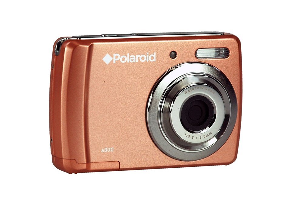 Polaroid CAA-800CC 8 MP Digital Camera with CMOS Sensor and 3x Optical Zoom, Coral N6