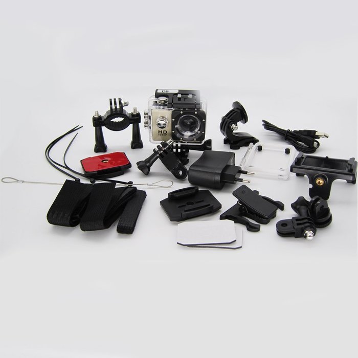Unitesoul SPV-3 Waterproof Camera 1080P 2.0 Inch Full HD DV Mmin Sport photo camera N6
