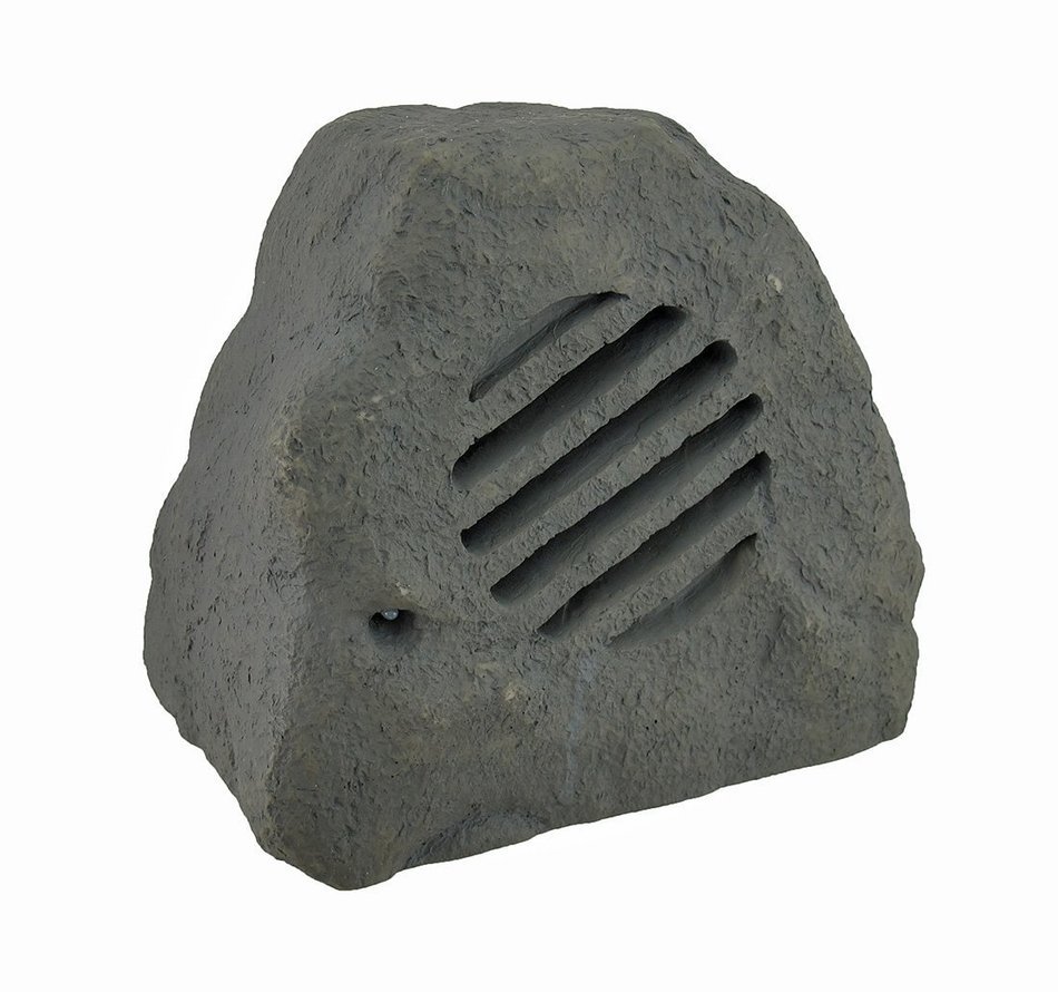 Weather Resistant Outdoor Rock Shaped 2 Way Speaker 8 in.