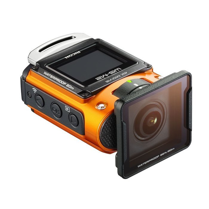 RICOH waterproof action camera WG-M2 4K video super-wide-angle 204 degrees housing unnecessary waterproof 20m... N8