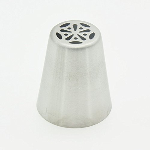 7 Pcs/set Stainless Steel Russian Piping Tips Tulip Nozzles Baking Tools For Cakes. N5