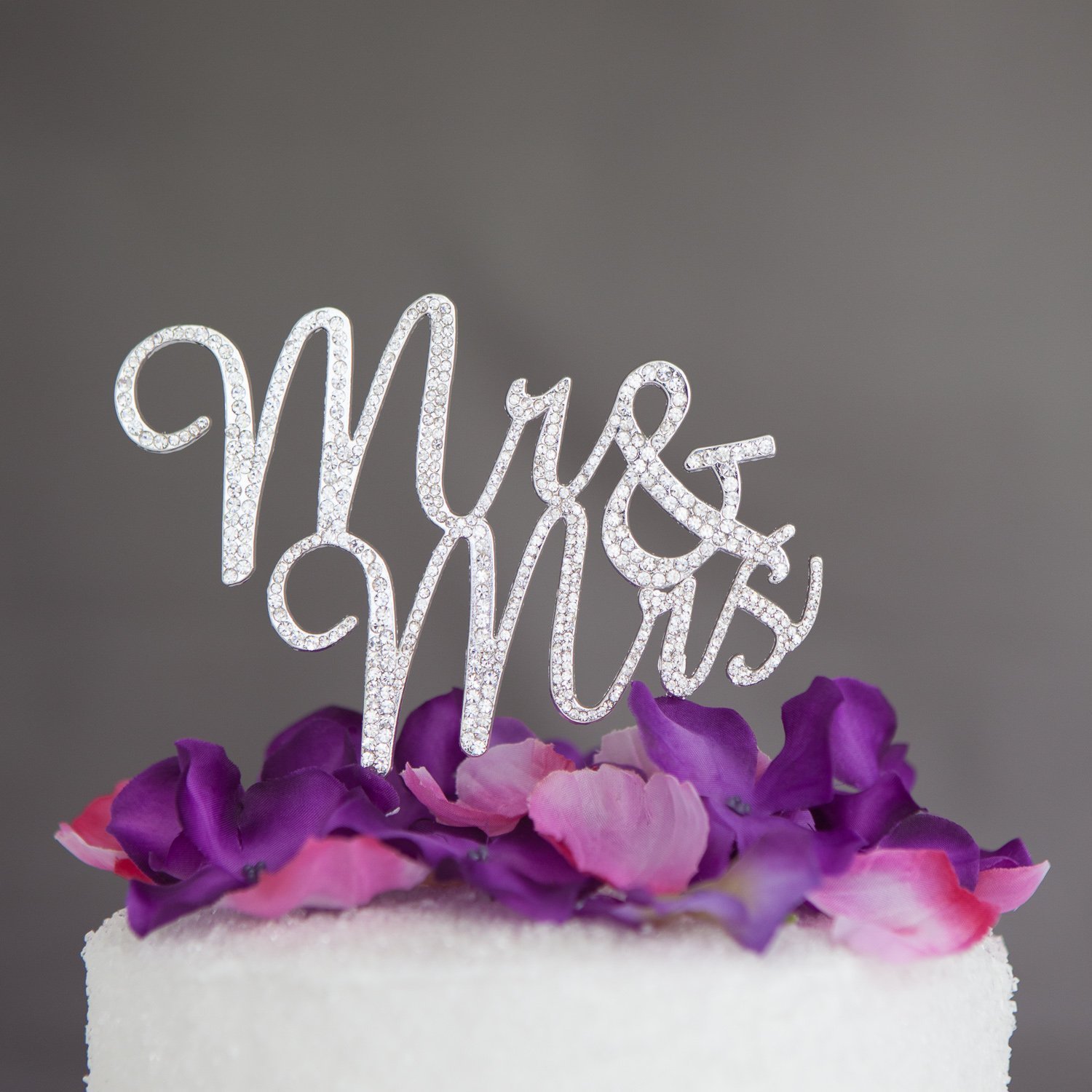 Mr And Mrs Wedding Cake Topper Gold Rhinestone Monogram Decoration Gold N10 Free Image Download 