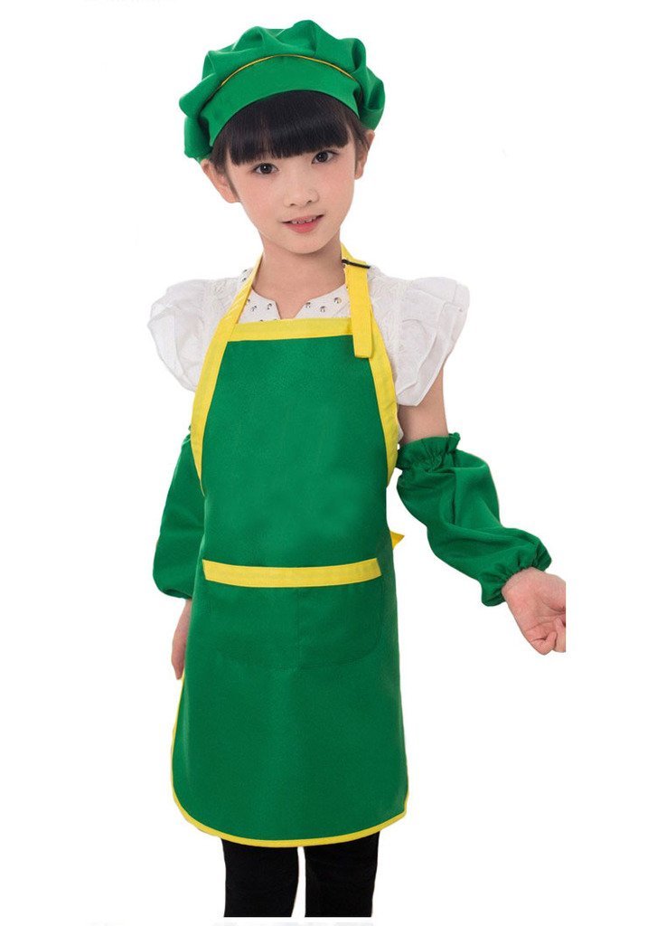 Unisex Kids Cooking Painting Gardening Apron Baking Personalized