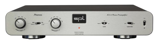 SPL Phonos ProFi MM/MC Adjustable Phono Preamp (Silver) N2