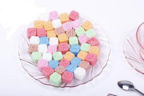 yueton 48 Cavity Silicone Alphabet Letter Number Math Sign Chocolate Candy Ice Cube Tray Mold Cake Decoration... N6