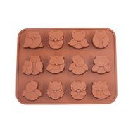 Bestjybt&reg; Owls Silicone Cake Bread Chocolate Jelly Candy Baking Mould Craft Mold N2