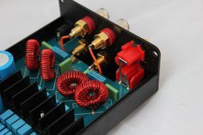 SMSL SA-50 2x50W D-AMP TDA7492 Hi-Fi Stereo Amplifier + Power Adapter - Gold N6