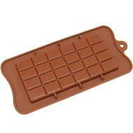 Freshware CB-607BR Silicone Break-Apart Chocolate, Protein and Energy Bar Mold N10