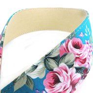 Mavota Blue Flower Camera Shoulder Neck Strap Camera Belt For Canon Nikon Olympus Panasonic Pentax Sony SLR/DSLR... N6