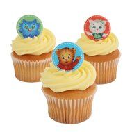 Daniel Tiger Officially Licensed 24 Cupcake Topper Rings