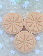 NEW 2015 Slice Of Lemon Fruit Soap Mold Fondant Cake Chocolate Silicone Mold, Decoration Tools Bakeware N2