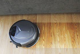 Infinuvo Hovo 650 Robotic Vacuum with HEPA Filter, UV Lamp, Home Base, Scheduler, Virtual Blocker &amp; Water Tank... N6