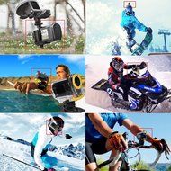TekBow SP10 Sports Action Camera Full HD 1080P 120 Degrees Wide Angle Anti shake Automatic Loop Recording Support... N5