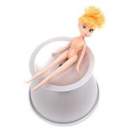 Asunflower&reg; Wonder Mold Kit Pan Tin Set for Making Doll/Princess Dress Fondant Cake Decorate N4