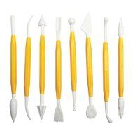 HOSL Cake Tools 14 sets (46pcs) Flower Fondant Cake Sugarcraft Decorating Kit Cookie Mould Icing Plunger Cutter...