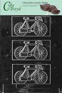 Cybrtrayd K038 Bicycle Chocolate Candy Mold with Exclusive Cybrtrayd Copyrighted Chocolate Molding Instructions