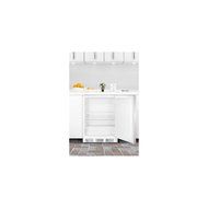 Summit AccuCold ALB751LSSHH 24" Wide 5.5 Cu. Ft. Built-In Undercounter All Refrigerator with Automatic Defrost...