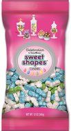 Sweetworks Celebrations Candy Sweet Shapes Bag, 12 oz, Shimmer White Doves