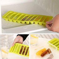 Sher Silicone Ice Cube Tray Mold Ice Mould Fits For Water Bottle Ice Cream Markers Tools(Random Color) N3