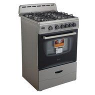 AVANTI GR2416CSS Gas Range Sealed Burners, 24", Black