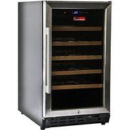 Chateau CW342 220V 34 Bottle LED Display Glass Wine Cooler Refrigerator