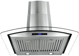 FIREBIRD New 36" European Style Wall Mount Stainless Steel Range Hood Vent W/Touch Button Control FBAK-AS866-90 N3