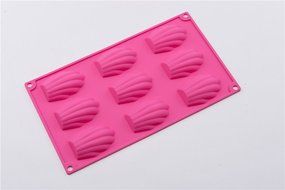 9 Cavity Madeleines Baking Mold Cookie Mould N3