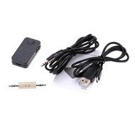 Portable Mini Bluetooth V4.1 Wireless Stereo Audio Music Receiver with Mic 3.5mm Hands-free for Car AUX Home Audio... N4