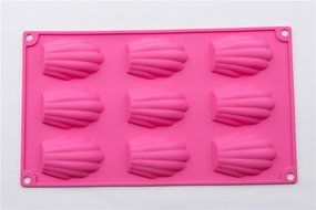 9 Cavity Madeleines Baking Mold Cookie Mould N5