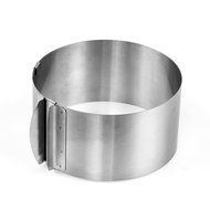 Yoofor Adjustable Stainless Steel Cake Ring 6-12 inch N4