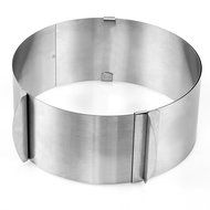 Yoofor Adjustable Stainless Steel Cake Ring 6-12 inch N5