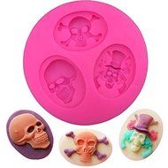 HT BAKEWARE | Various Skull Design Silicone Mold