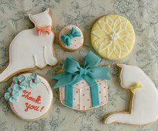 Yunko 4pcs Cat Shape Stainless Steel Cookie Cutter Fondant Cutter Cake Cake Decoration Tools Set N6